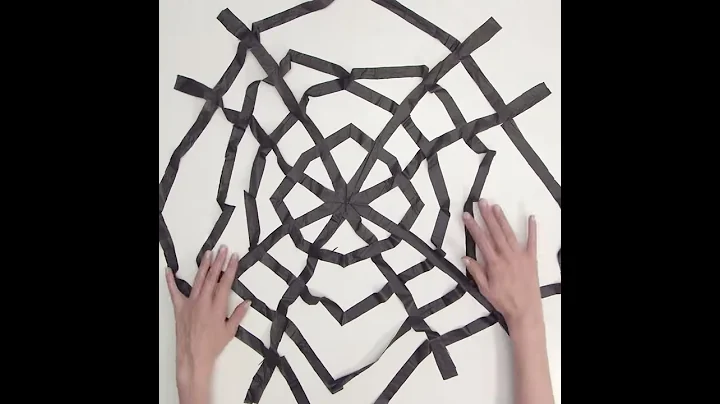 Quick & Easy Cobweb Decoration | Halloween Crafts