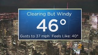 Weather Turns Windy Thursday Night