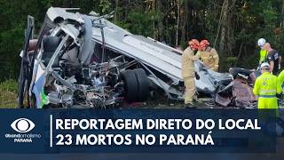LIVE FROM THE CRASH SITE | 23 DEAD ON PARANÁ HIGHWAY | BR-373 | IMBITUVA IN MOURNING screenshot 5