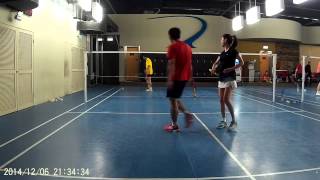 2014 1206 阿斌+燕子vs小偉+曼鈴 於劍新 小周隊