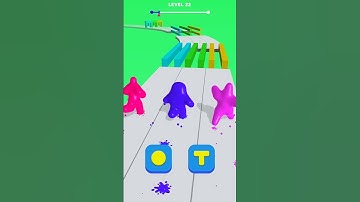 Best Fun Game Ever (Blob Shifter 3D) Level 22 #games#shorts