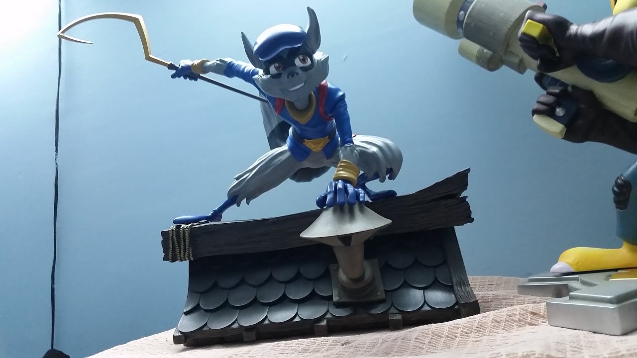 Gaming Heads SLY COOPER 3 Statues