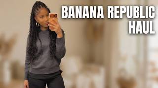 Banana Republic Factory Haul 2026 | Germany Trip Prep + Postpartum Wardrobe reset