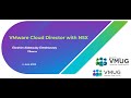 Egypt VMUG vCloud Director with NSX