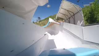 Utah Olympic Park Summer Comet Bobsled Run