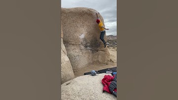 Saturday Night Live  V4 | Joshua Tree Bouldering  #bouldering #rockclimbing #outdoorclimbing