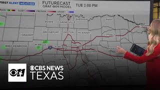 Scattered rain chances move in to North Texas late Tuesday