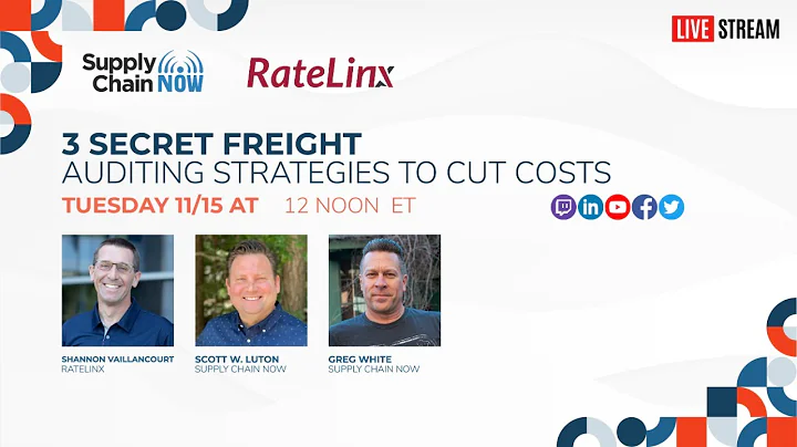 3 Secret Freight Auditing Strategies to Cut Costs with Shannon Vaillancourt with Ratelinx