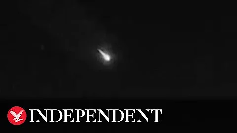 Stunning meteor flies through UK night sky