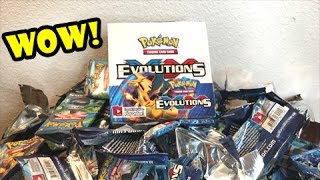 I PULLED IT!!! - Opening a POKEMON EVOLUTIONS BOOSTER BOX!