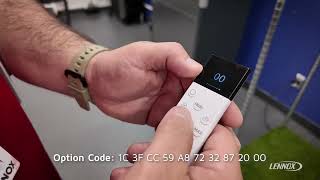 Adjust External Static Pressure on a Lennox Powered by Samsung Mini-Split | Option Code Setup