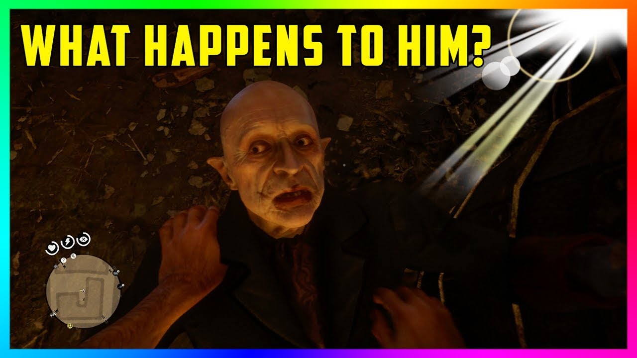 What Happens To The Vampire In Red Dead Redemption 2 If You Expose Him ...