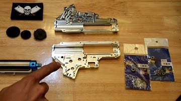 CNC MK gearbox DSG build (part 1) installing bushes.