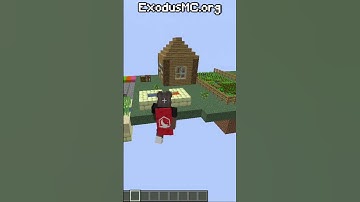 🪓 Checkout our Skyblock server! IP: ExodusMC.org #skyblock #short #shorts #gaming #minecraft #fyp