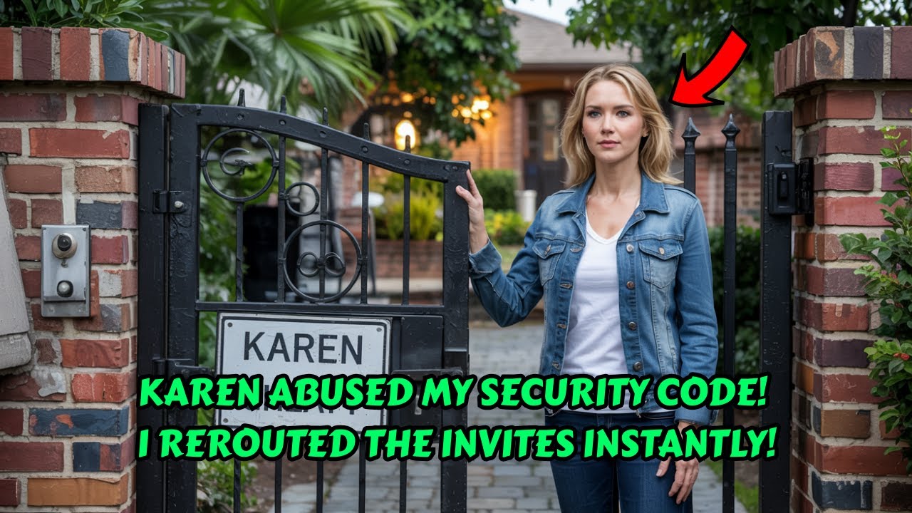 Karen Let Party Guests Into My Yard Using My Code—So I Gave It to the Local Biker Club Instead!