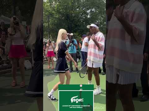 Видео: Теннисный матч с Lacoste