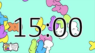 15 Minutes Easter Peeps Countdown Timer Profile
