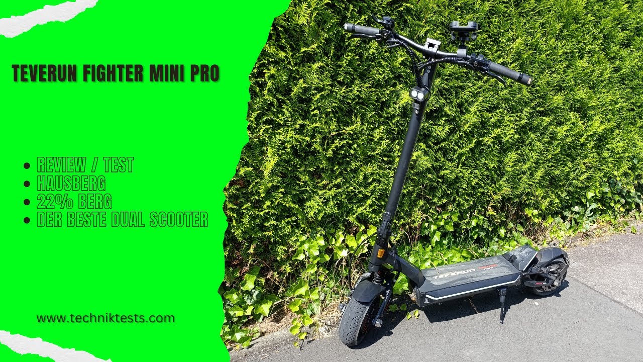Teverun Fighter Mini Pro Review Test - Der beste Dual Scooter den ich bis jetzt gefahren bin / 2600W