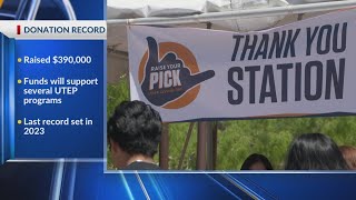 UTEP donors set record at Raise Your Pick day