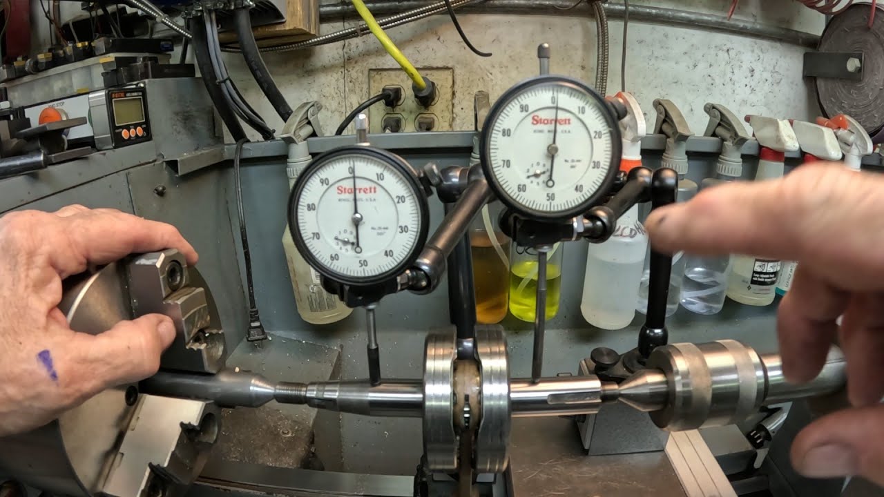 Сборка коленвала Yamaha YZ80 1977 года