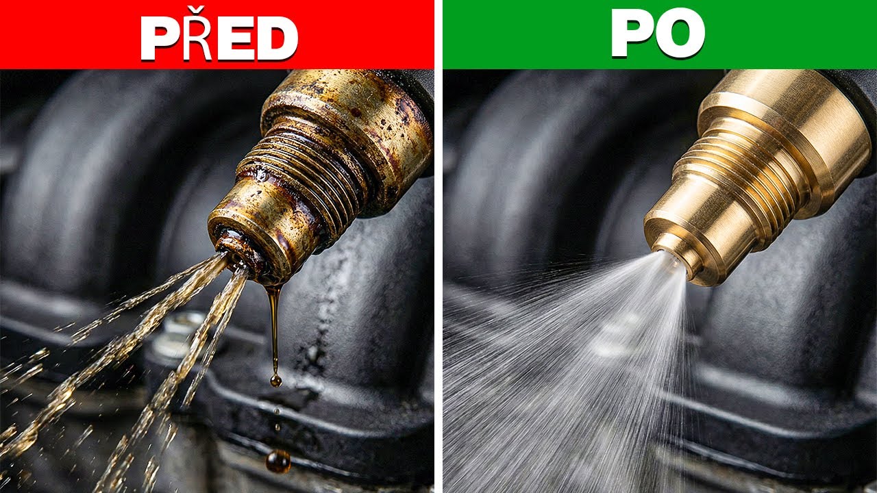 Korejský Trik na čištění Vstřikovačů Paliva Bez Nutnosti Jejich Demontáže (Mechanici Ho Nesnášejí)