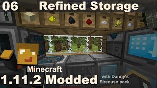 Modded 1.11.2 - Refined Storage Setup/Autocrafting (E06)