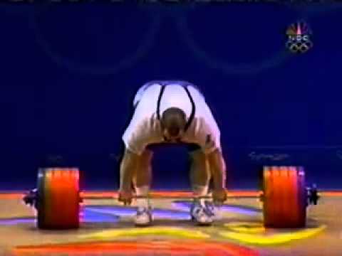 601 lb (272.5 kg)clean and jerk attempt Andrei Chemerkin