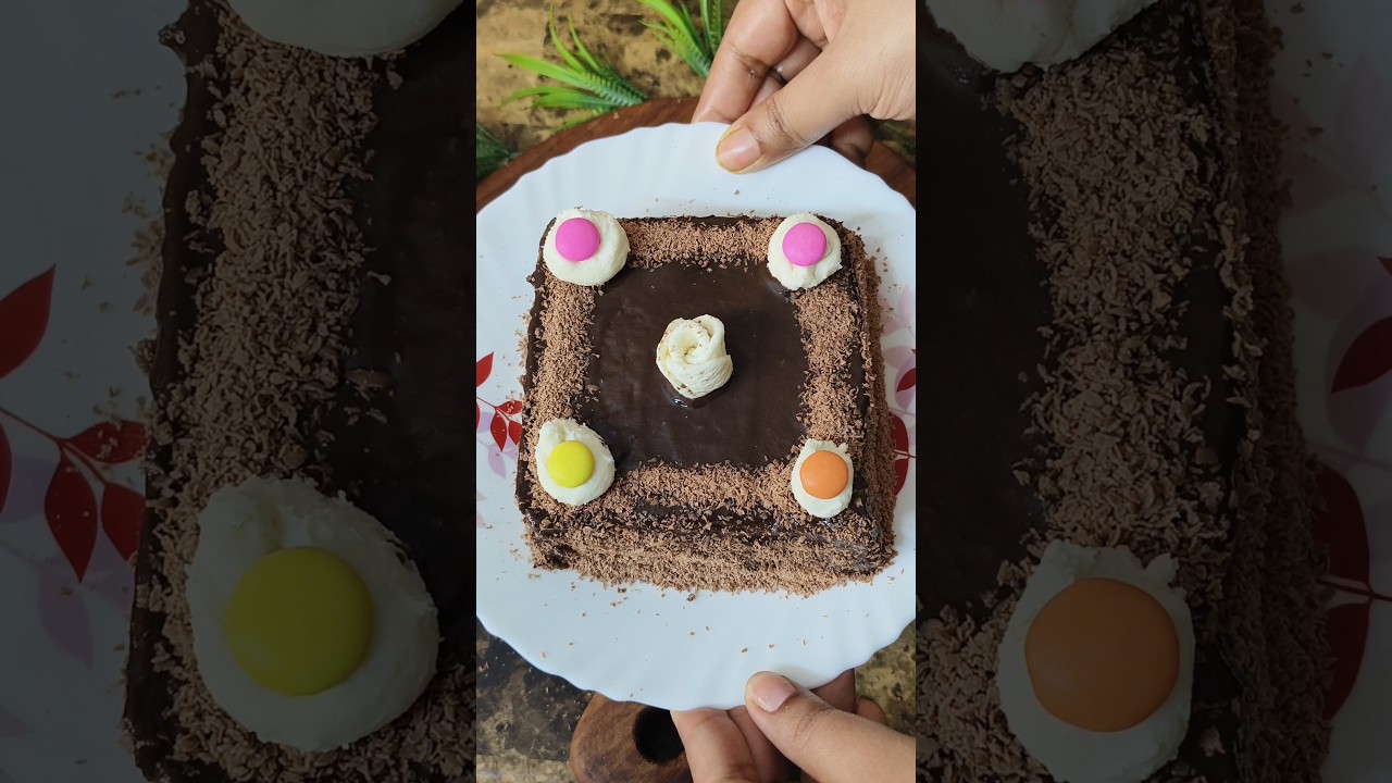 Oreo bread cake 🍫🎂 #shorts #food #foodie #shortfeed #chocolate #oreocake #viralvideo #trending