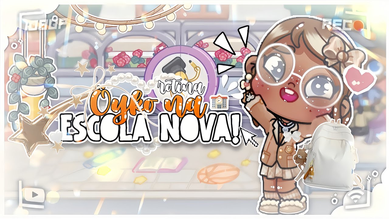 *AESTHETIC* ÖYKO ESTÁ EM UMA ESCOLA NOVA!⭐🏫🥺|| *VOICED🎙️* || AVATAR WORLD 