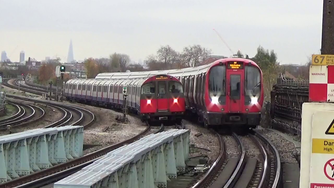 London Underground 2019-Chiswick Park & Hatton Cross, District & Piccadilly Lines 73 & S Stock