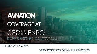 Stewart Filmscreen Adds Edge To Their Balon Series At Cedia Expo 2019