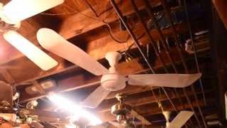 Union 56 Industrial Ceiling Fan (c. early 1980s, thin motor)