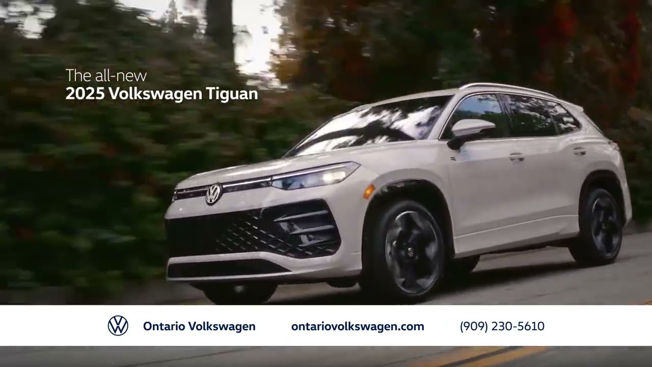 2025 Volkswagen Tiguan - August Offers at Ontario Volkswagen