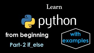 Learn python for beginners- Part 2