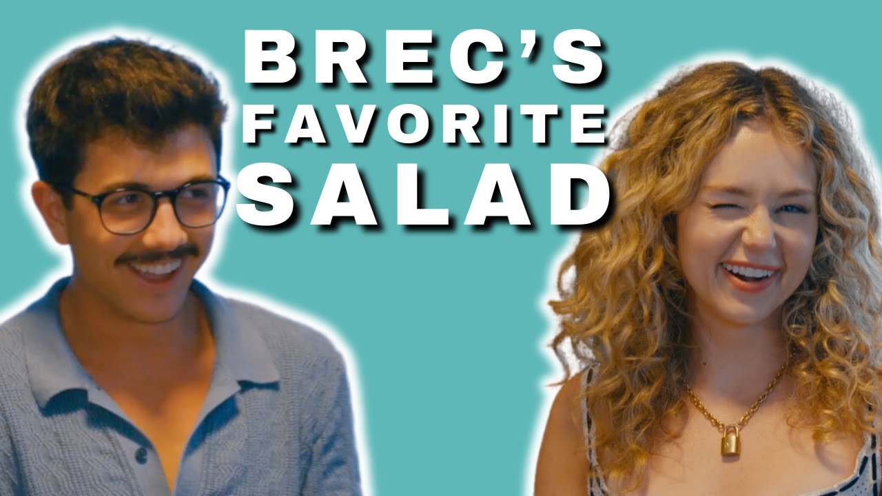 The best salad ever with Brec Bassinger! | Cooking with Bradley