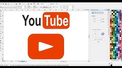 Cara Mudah Membuat Logo YouTube di CorelDRAW | Belajar CorelDRAW - Durasi: 2.32. 