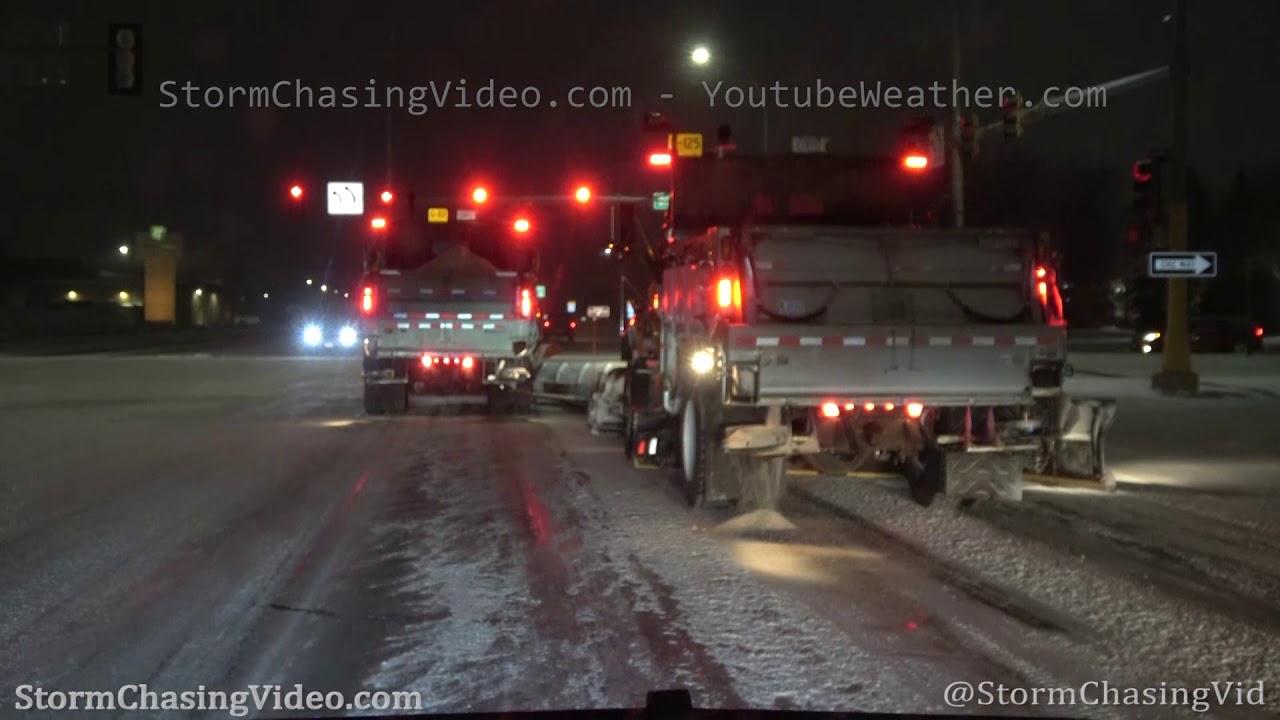 Central Minnesota Slick Roads And Crashes - 1/12/2020