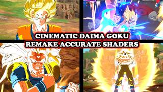 NEW Remake DLC Goku Daima CINEMATIC Skills [All Transformations]! Dragon Ball Sparking! Zero Mods