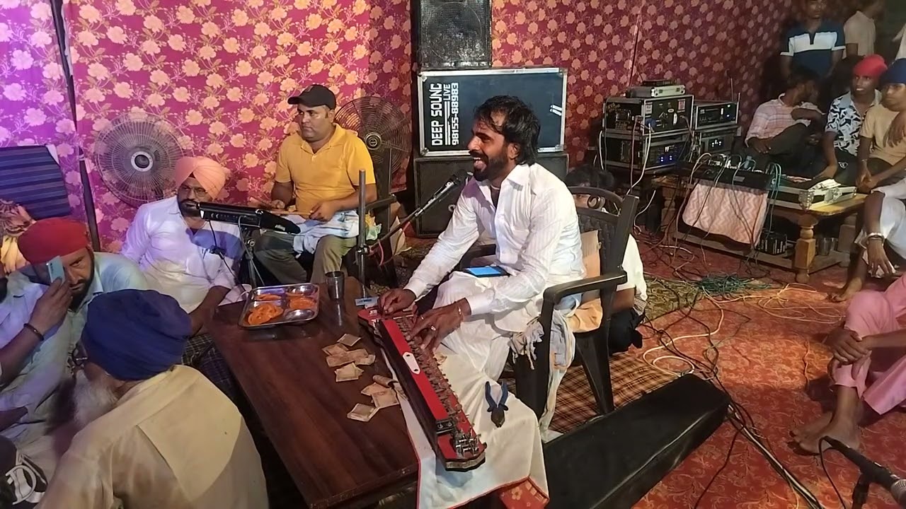 Binder guru ke de Jass non stop Bhajan live diwan pind Mansa Kalan 19/9/2025
