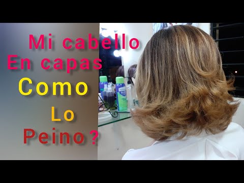 Video: 4 formas de peinar el cabello corto en capas