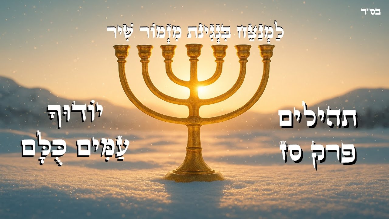 תהילים סז - יודוך עמים כולם