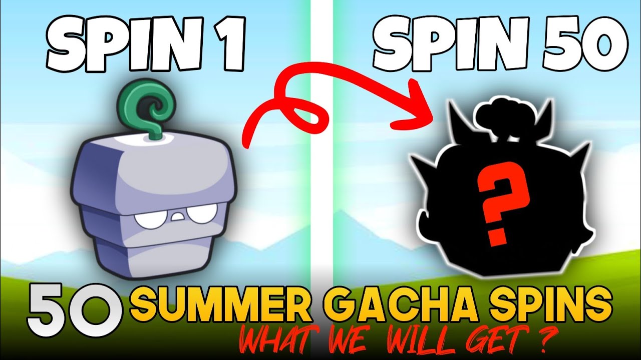 I Spent 50 Summer Gacha For A Mythical Fruit In Blox Fruits