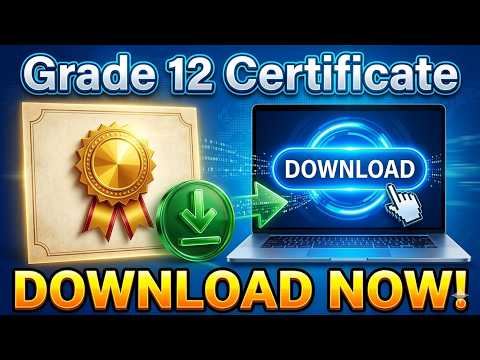 የ12ኛ ክፍል ሰርትፍኬት #Download ለማድረግ || How to Download Grade 12 Certificate