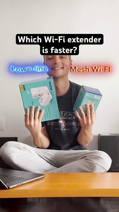 Which Wi-Fi extender is faster? Power line vs. Mesh Wi-Fi #wifi #tech