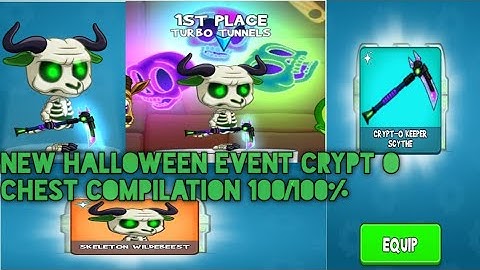 FUN RUN 3 CRYPT O CHEST COMPILATION 100 OUT OF 100% GAMEPLAY AND MORE LET