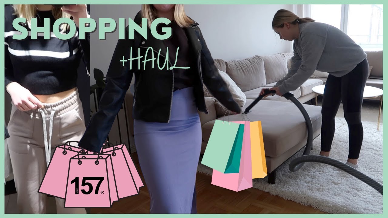 VLOGG - SHOPPING (+HAUL), TRÄNING & STÄDNING
