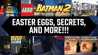 Lego Batman 2 Easter Eggs, Secrets, And References