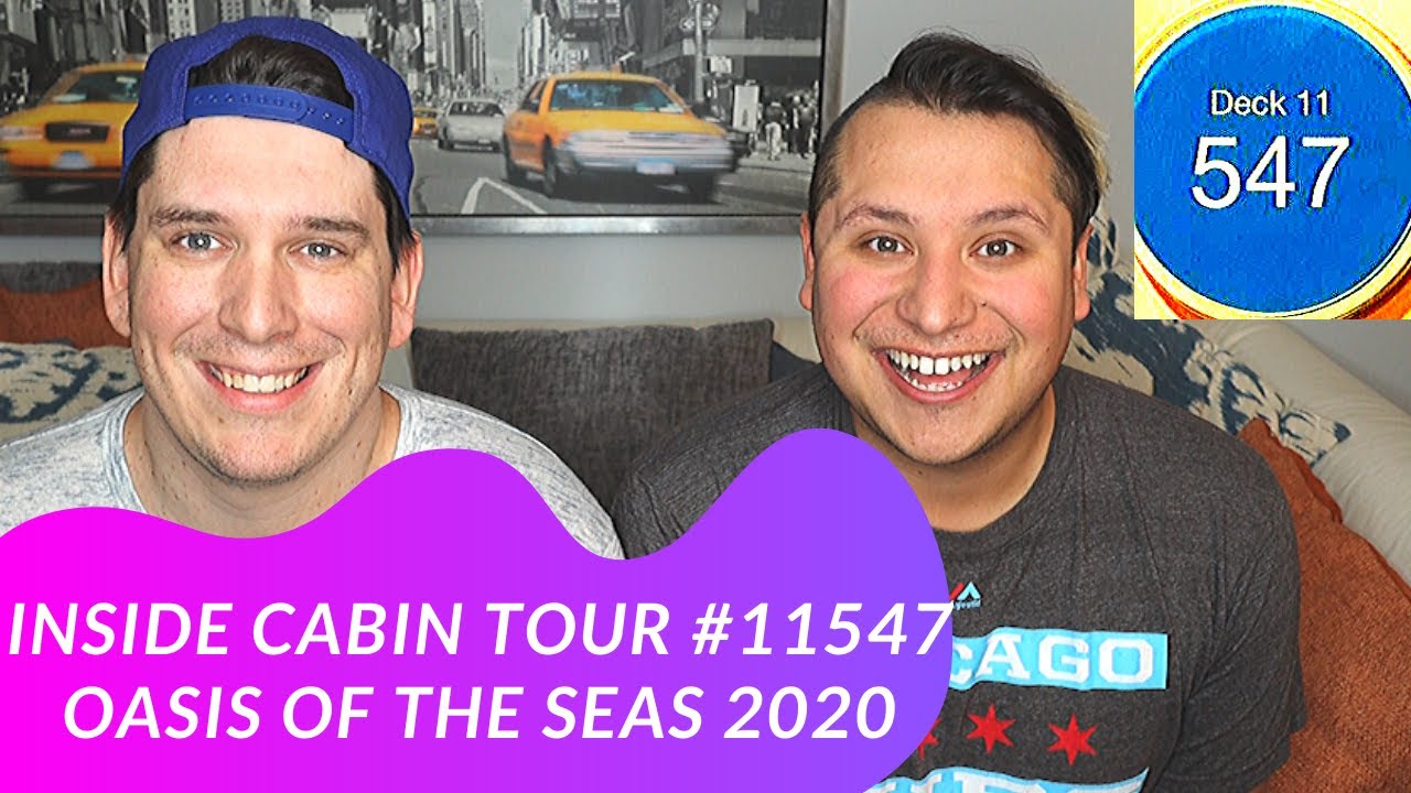 Royal Caribbean Oasis of the Seas | Full Inside Cabin Tour #11547 | 4K | Newly Amplified