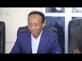Wasiirka Caafimaadka iyo Daryeelka Bulshada XFS, oo shir guddoomiyay kulan heer Qaran ah.