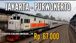 KERETA PAGI PALING MURAH‼️JAKARTA - PURWOKERTO • VIA BANDUNG • LIHAT PEMANDANGAN INDAH